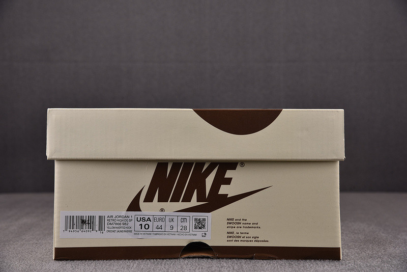 Fragment x TS x Air Jordan 1 Low Retro High OG SP DM7866-982