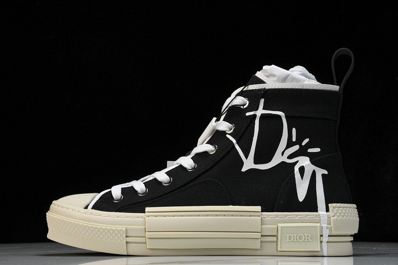 D B23 HIGH-TOP SNEAKERS