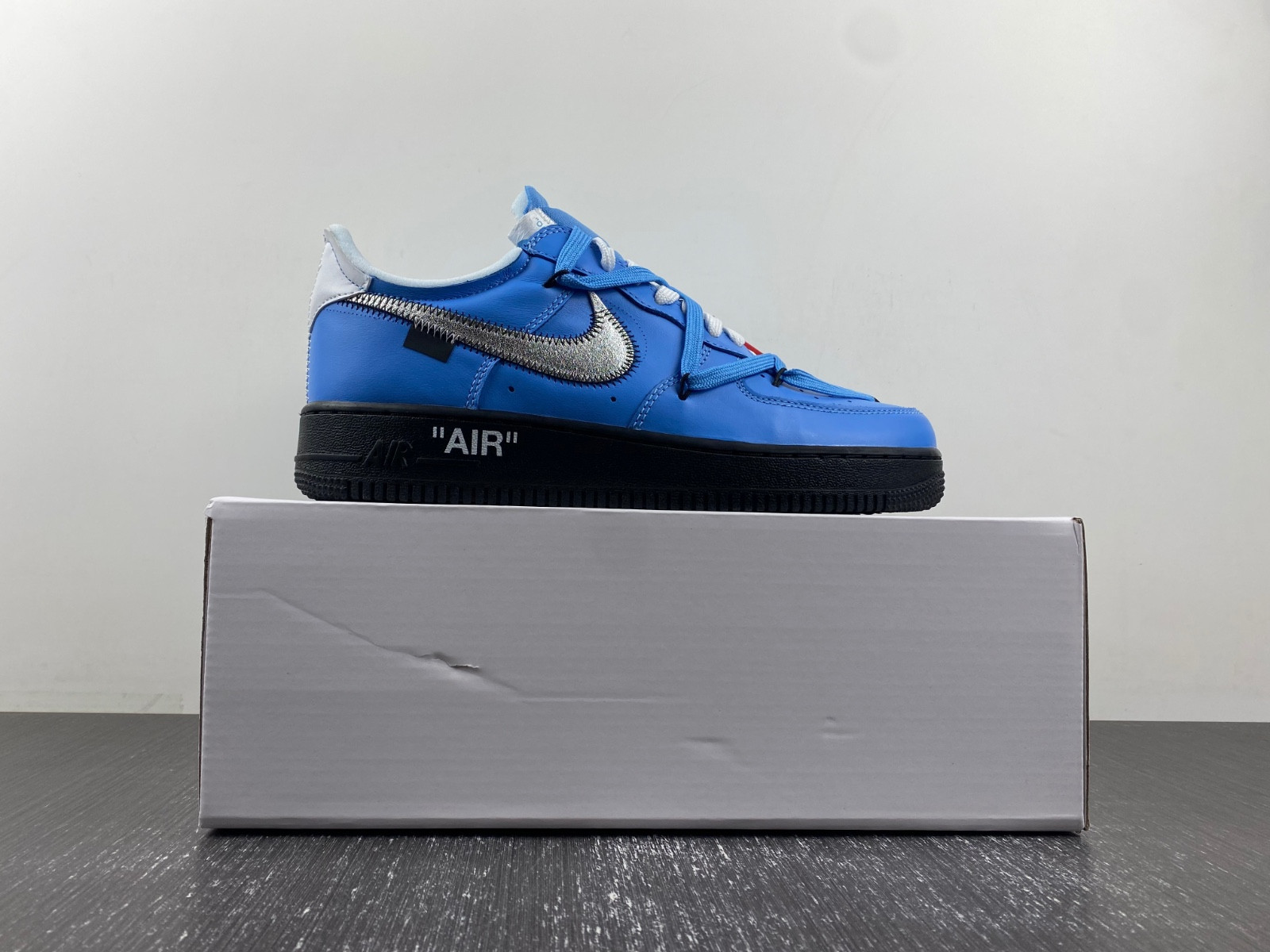 NIKE OW X AIR FORCE 1 LOW UNIVERSITY BLUE Cl1173-400