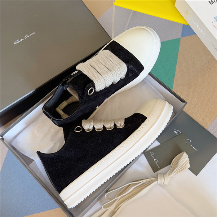 RICK 0WENS SNEAKERS (MADE OF CLOTH)