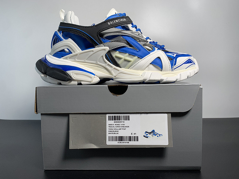 Ba*len*cia*ga track 2.0 blue white 568614w3ae24191