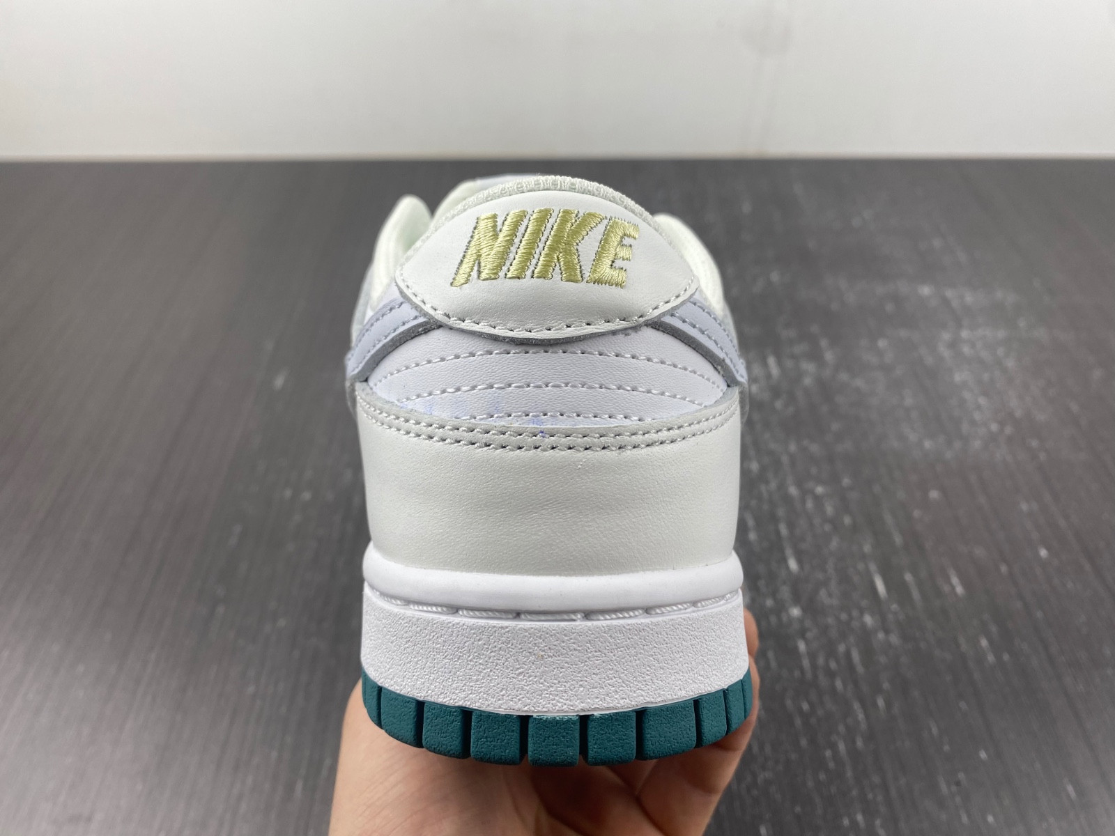 Nike Dunk Low GS White Green Grey FD9911-101