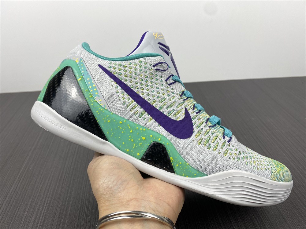 Nike Zoom Kobe IX Grey Green 630487-005