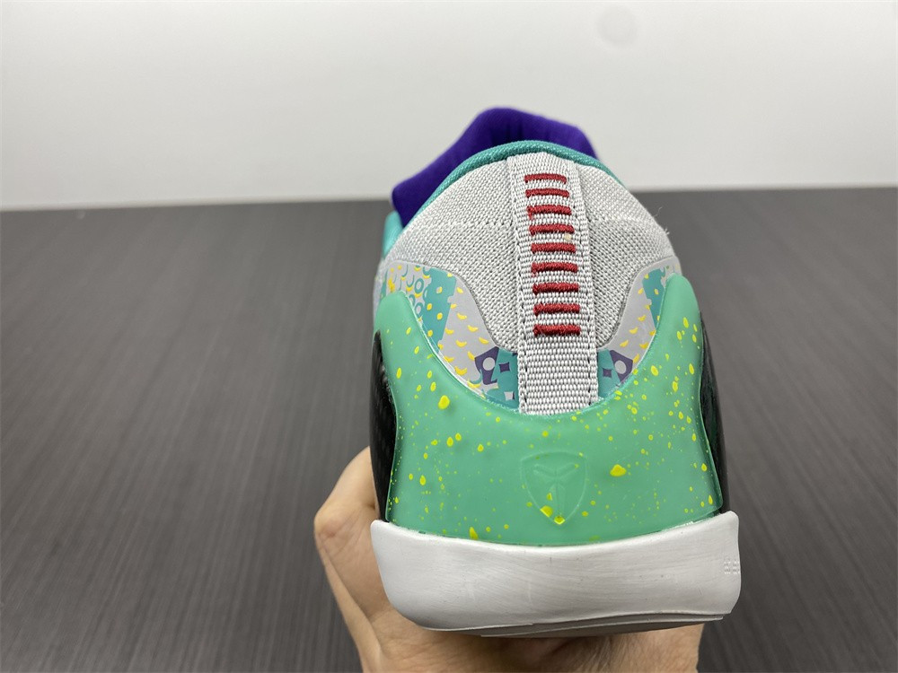 Nike Zoom Kobe IX Grey Green 630487-005