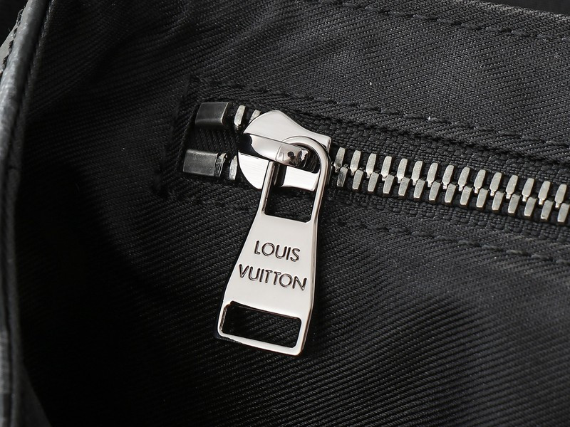 Louis Vuitton Messenger Voyager Monogram Eclipse PM Black