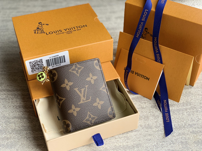 LV Charms Pocket Wallet Monogram