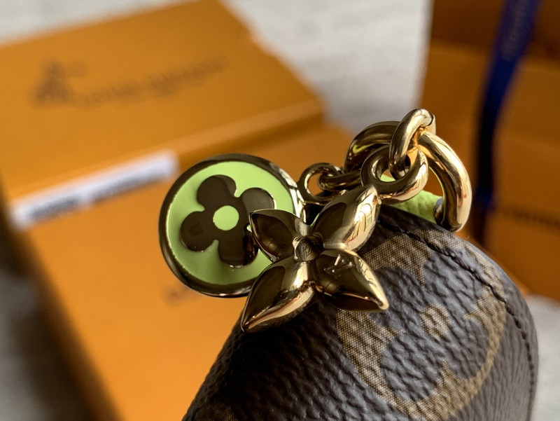 LV Charms Pocket Wallet Monogram