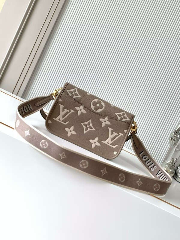 LV Diane Monogram Empreinte Leather