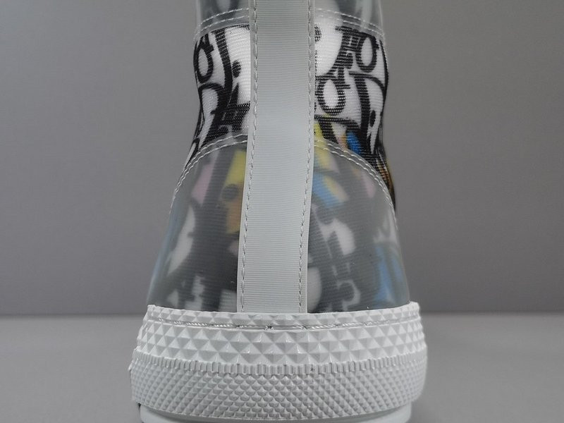 D B23 HIGH-TOP SNEAKERS