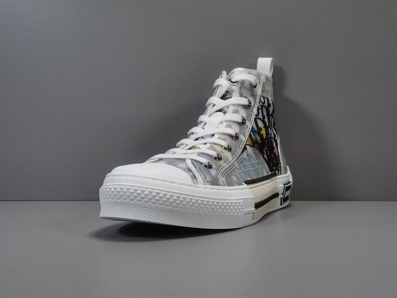 D B23 HIGH-TOP SNEAKERS