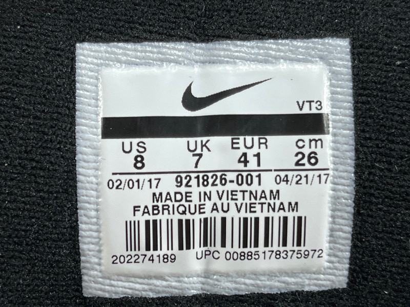 Nike Air Max 97 Black White Oreo 921826-001