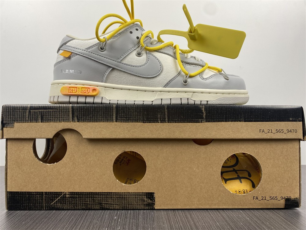 NIKE DUNK LOW OW LOT 29 OF 50 DM1602-103