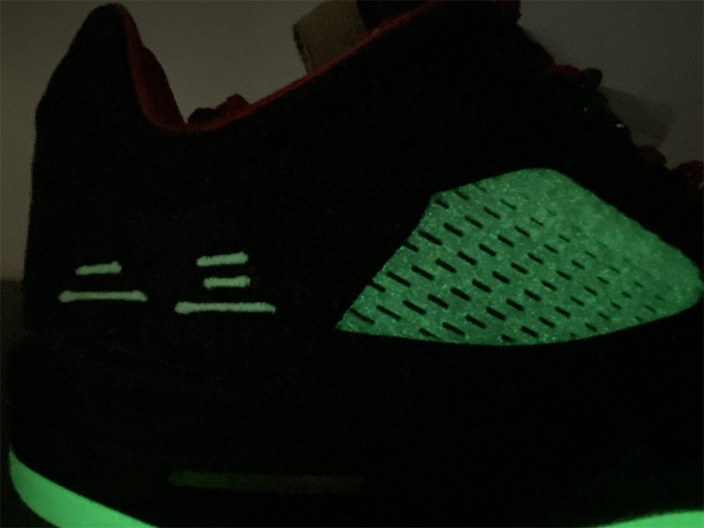 Air Jordan 5 Low Black Green Red DM4640-036