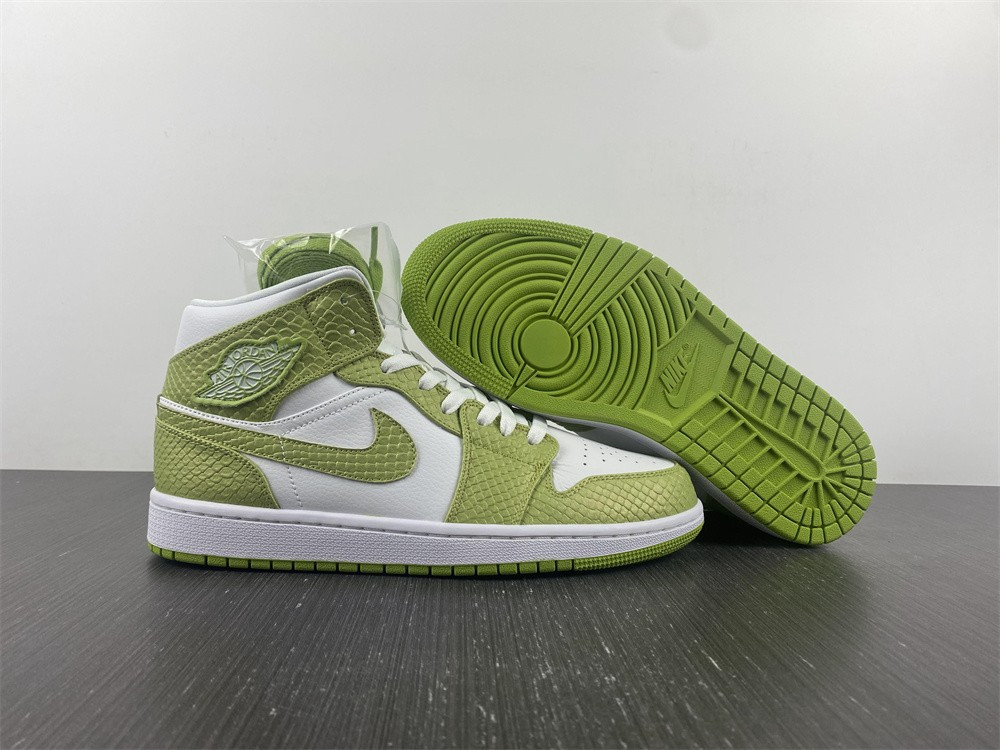 Jordan 1 Mid Green Python (W) DV2959-113