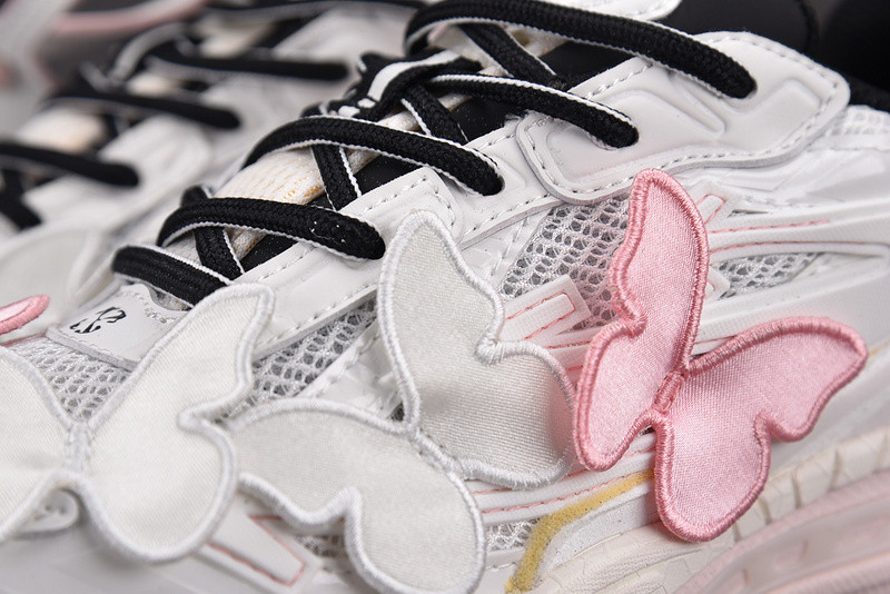 OFF-WHITE Be Right Back Pink White Butterflies