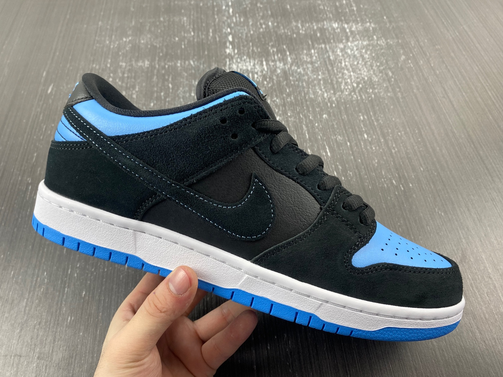 Nike SB Dunk Low Black University Blue Men
