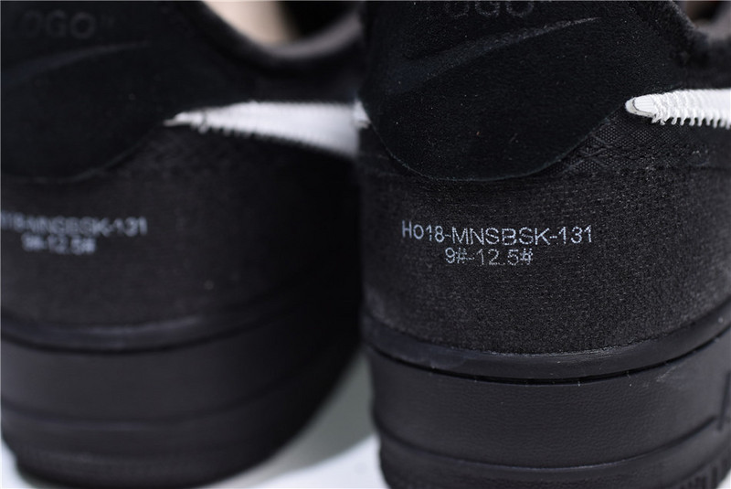 OW Nike Air Force 1 Low Black AO4606-001