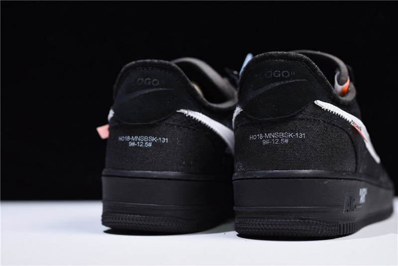 OW Nike Air Force 1 Low Black AO4606-001