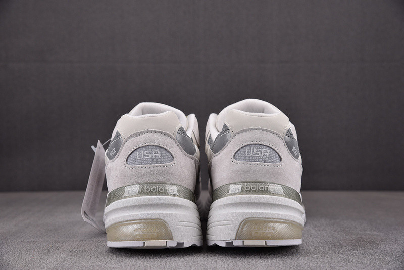 New Balance M992NC White Silver