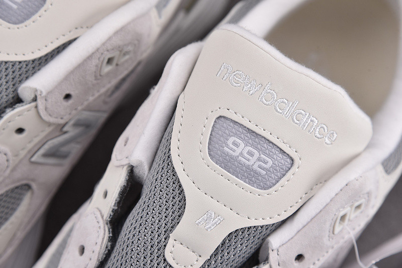 New Balance M992NC White Silver