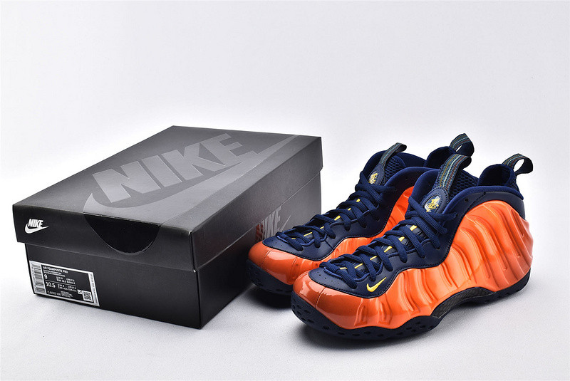 Nike Air Foamposite One Blue Void Rugged Orange CJ0303-400
