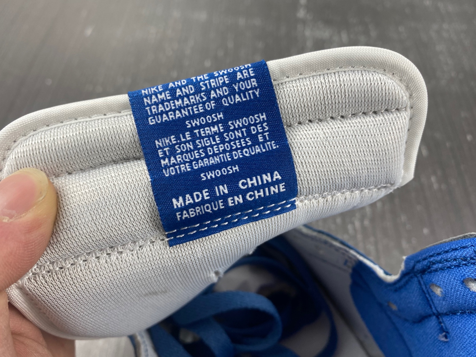 AIR JORDAN 1 RETRO HIGH OG "TRUE BLUE" DZ5485-410