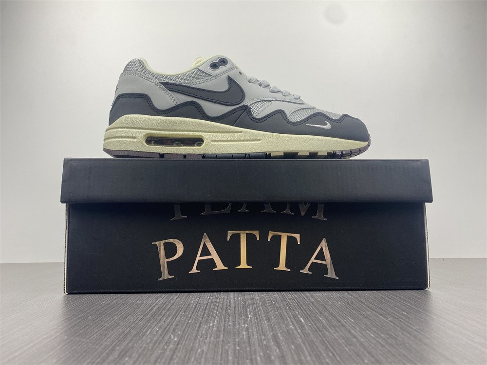 Patta x Nike Air Max 1 Black White Grey DH1348-002