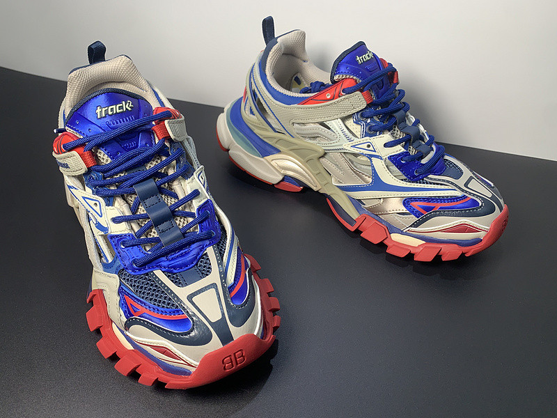 Ba*len*cia*ga track.2 beige blue red 568615 w2gn2 8570