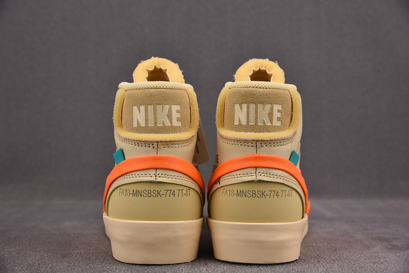 OW X NIKE BLAZER MID ALL HALLOWS EVE AA3832-700
