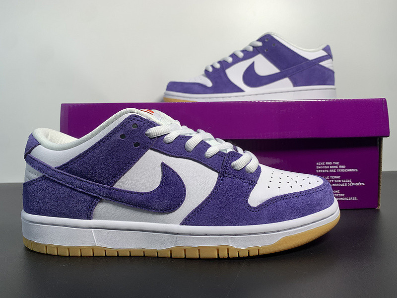 Nike SB Dunk Low Pro ISO Orange Label Court Purple DV5464-500