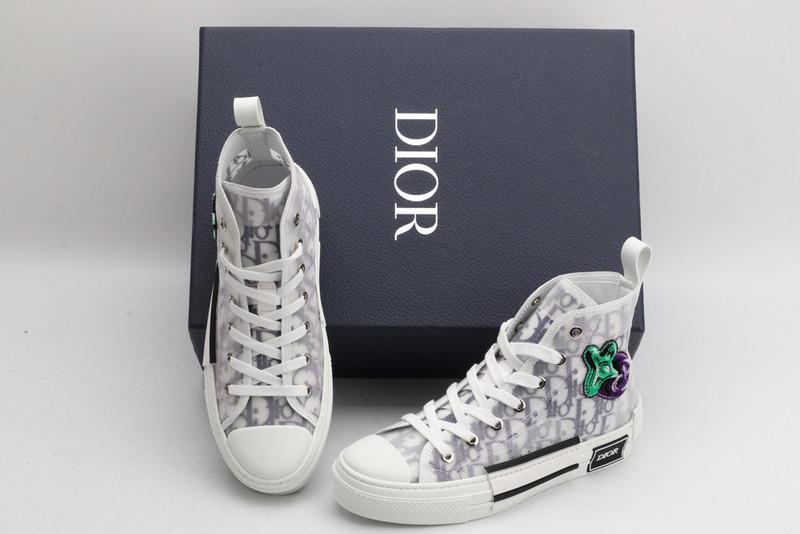 D B23 HIGH-TOP SNEAKERS