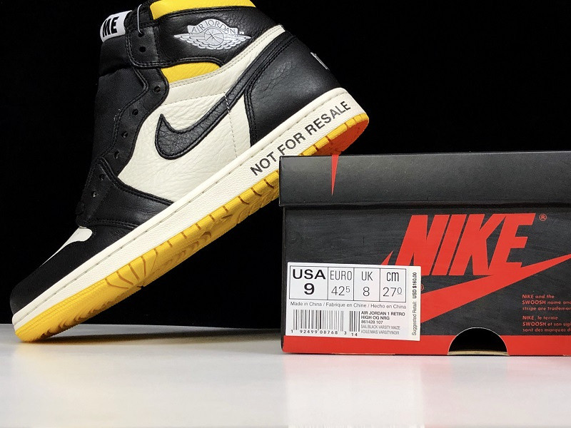 AIR JORDAN 1 NO LS VARSITY MAIZE 861428-107