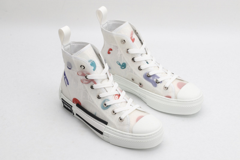 D B23 HIGH-TOP SNEAKERS
