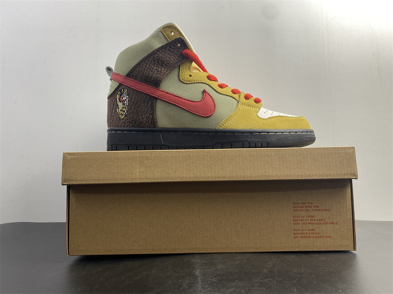 COLOR SKATES X Nike SB DUNK HIGH KEBAB AND DESTROY CZ2205-700