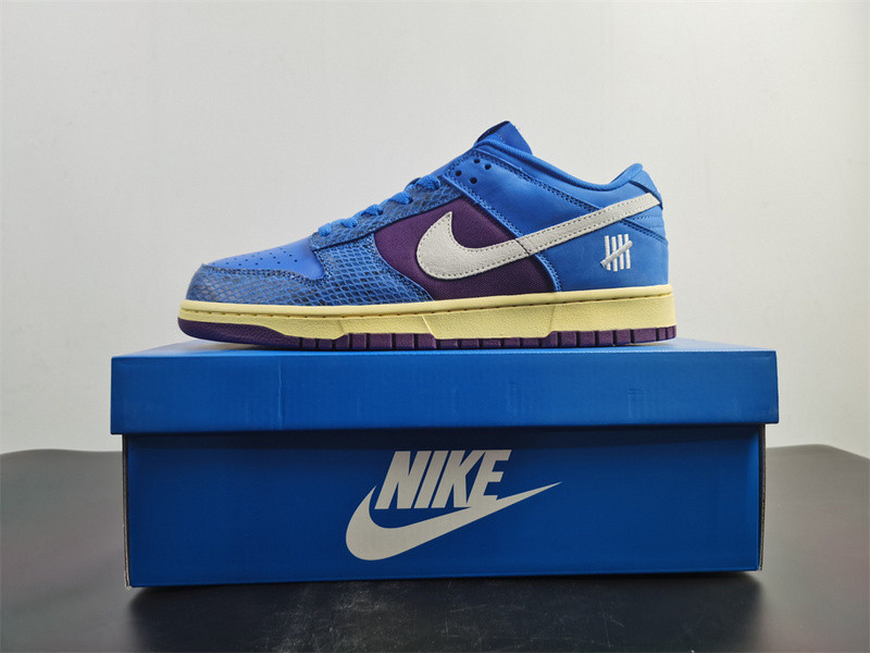 UNDEFEATED X NIKE DUNK LOW ‘ROYAL/PURPLE’ DH6508-400
