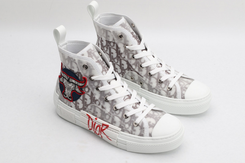 D B23 HIGH-TOP SNEAKERS