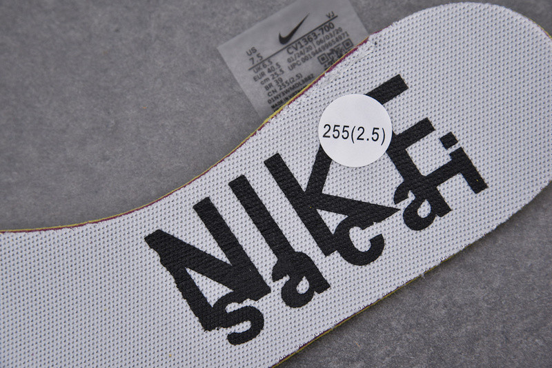 sacai x Nike VaporWaffle “Tour Yellow” CV1363-700