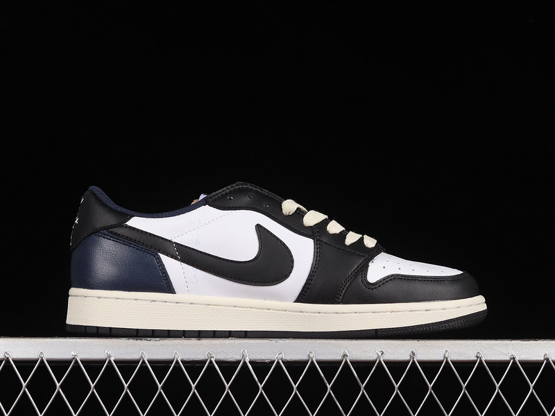 TRAVIS SCOTT X AIR JORDAN 1 LOW DARK BLUE/WHITE/BLACK CQ4277-999