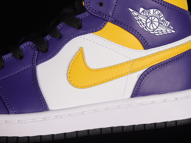 Jordan 1 Mid Lakers (2022) - DQ8426-517