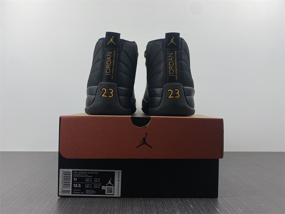 Air Jordan 12 "Black Taxi" CT8013-071