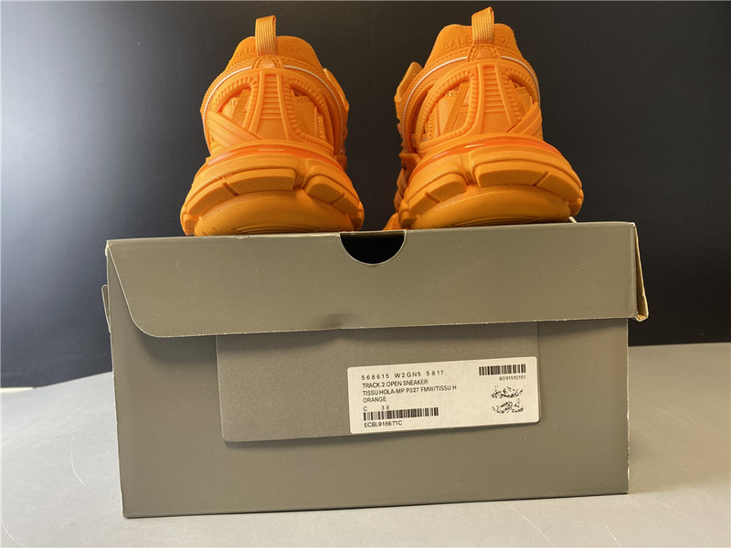 Ba*len*cia*ga tess s. gomma sneakers orange 568615 w2gn5 5817