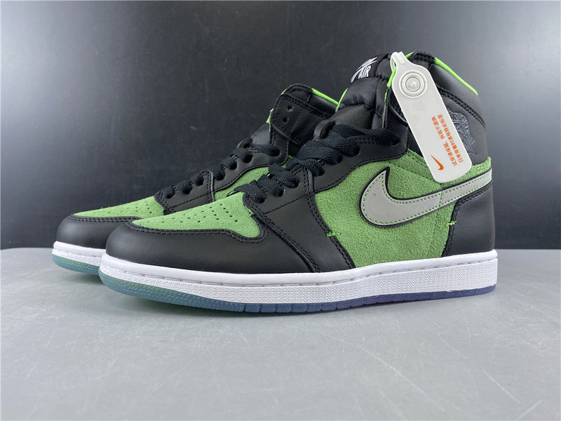 Air Jordan 1 Retro High Zoom Black Green CK6637-002
