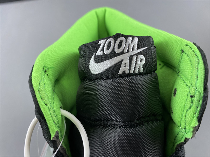 Air Jordan 1 Retro High Zoom Black Green CK6637-002