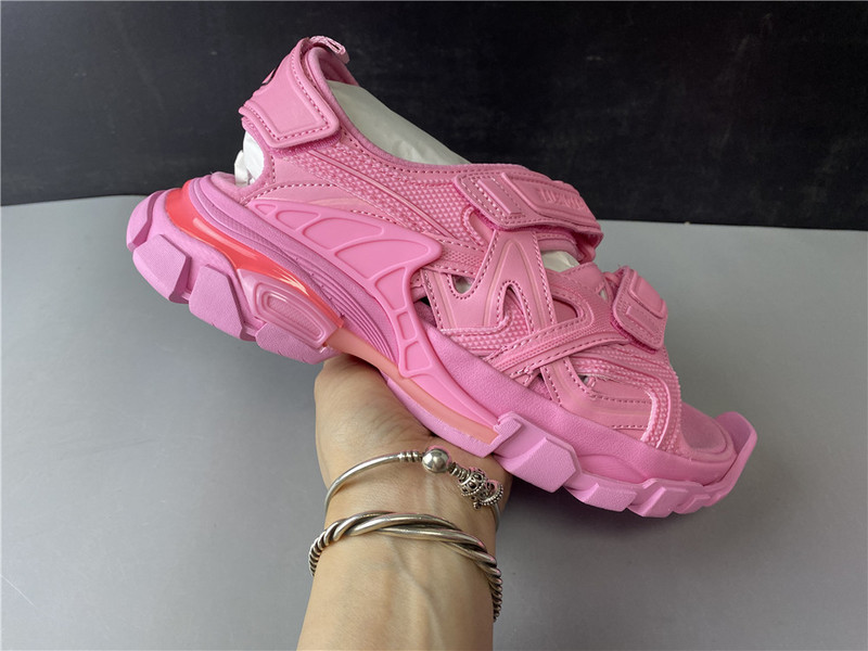 Ba*len*cia*ga track sandal monocolor neoprene/rubber pink 617543 w2cc1 4006