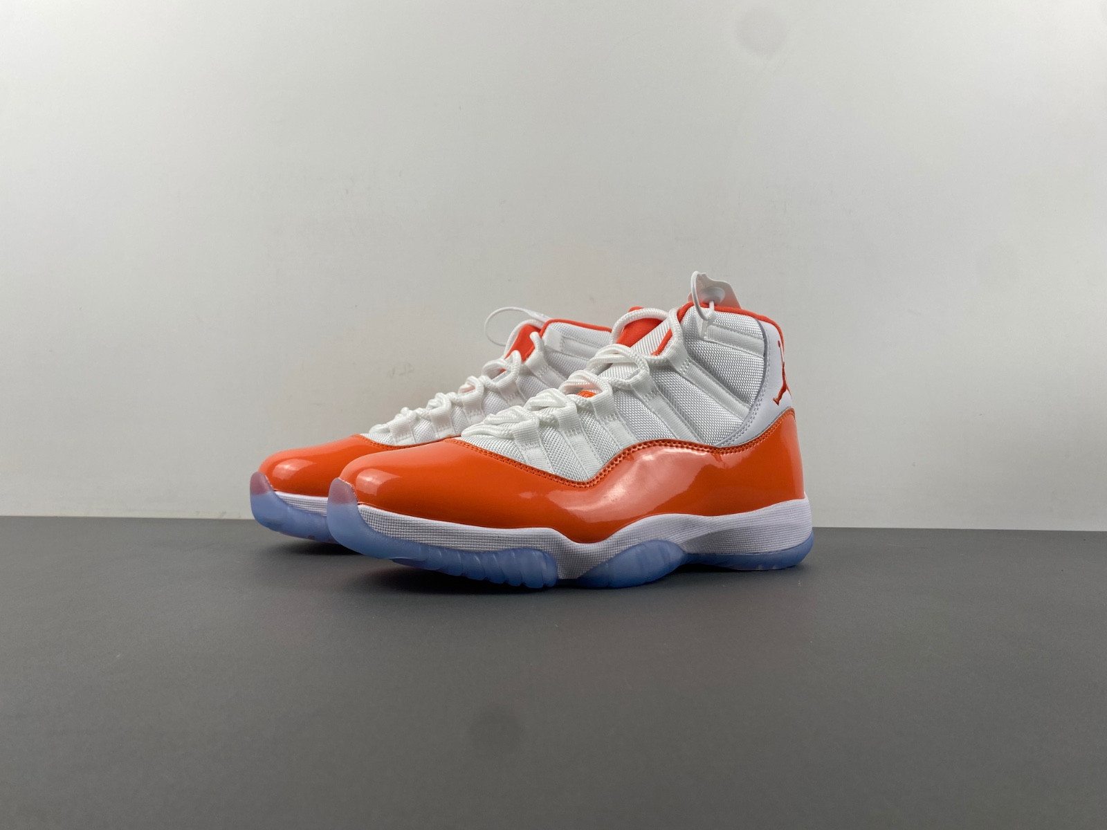 Air Jordan 11 Retro white orange