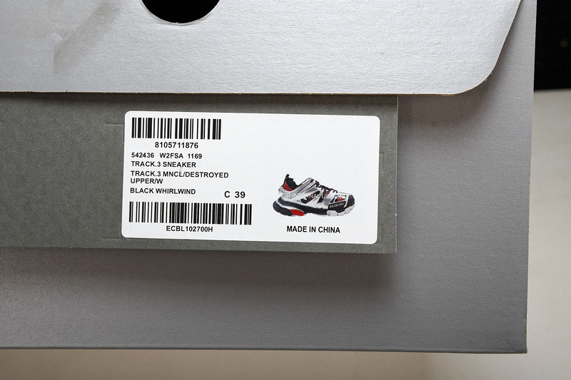 Ba*len*cia*ga track black&silver 542436-w2fsa-1169