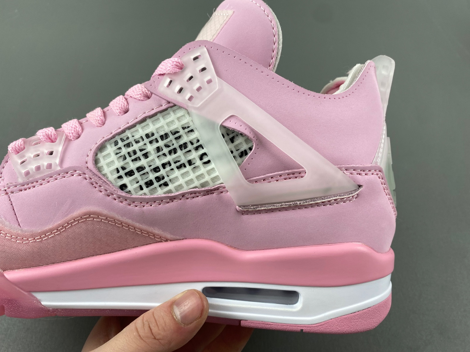 JORDAN 4 RETRO X OW PINK