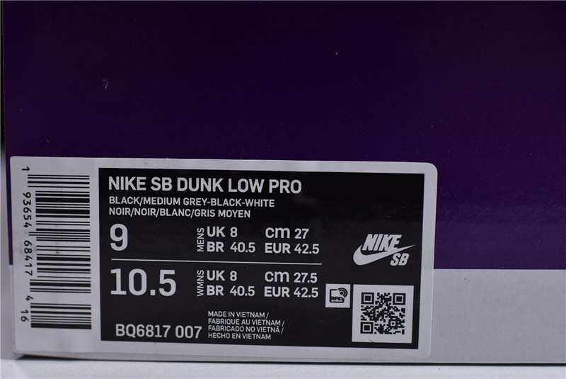 NIKE SB DUNK LOW PRO BQ6817-007